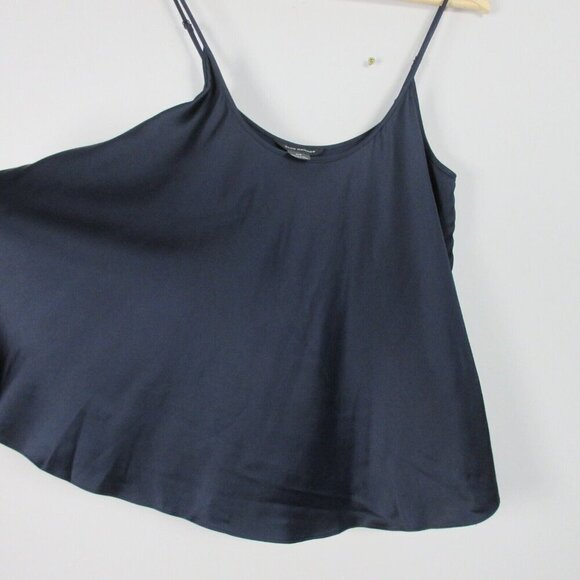 Club Monaco Women Cami Tank Top Viscose Camisole Scoop Neck Comfy Black S 114 - Picture 6 of 9